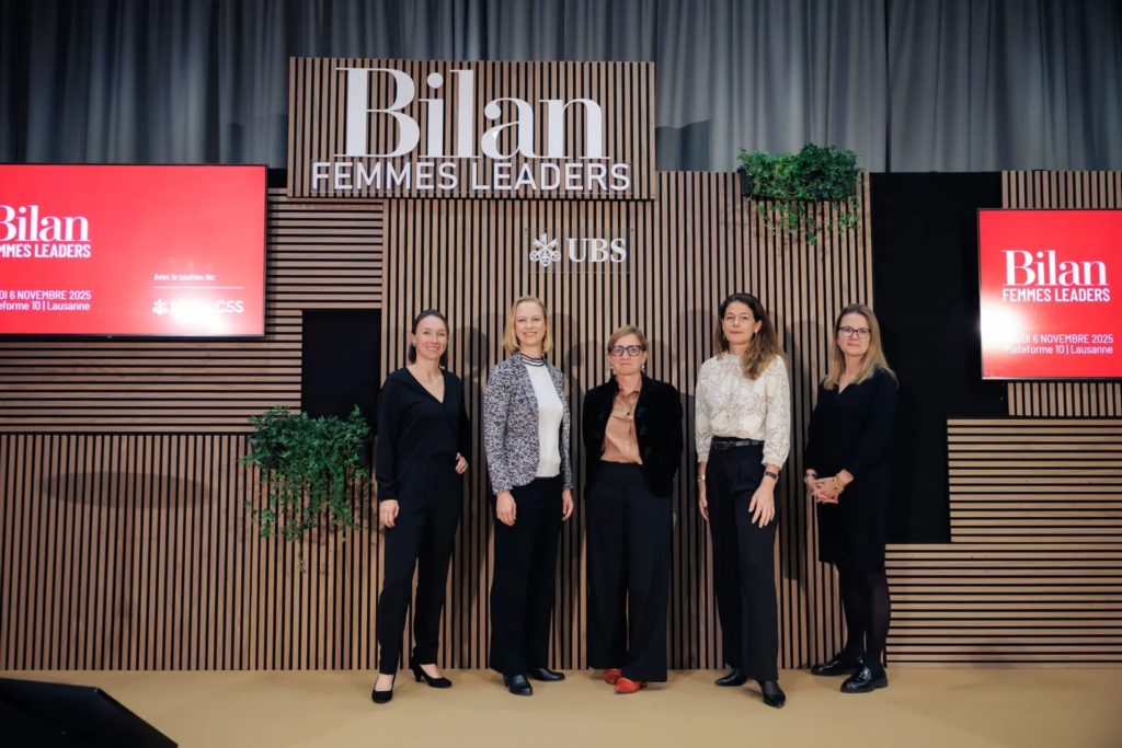 Sarah Cattin was invited to the special "Femmes Leaders" event organized by Bilan.